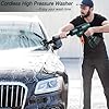 PAOWAFOL Cordless High pressure washers for Makita 18V Battery, Portable Pressure Washer with 6-in-1 Nozzle for Car Floor Fence Wall Cleaning (Battery Not Included)