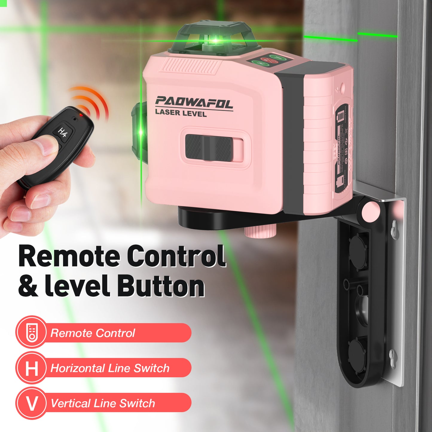 Paowafol 150ft Laser Level PAOWAFOL paowafol-150ft-laser-level-paowafol